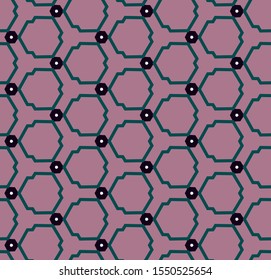 Abstract background texture in geometric ornamental style. Seamless design.