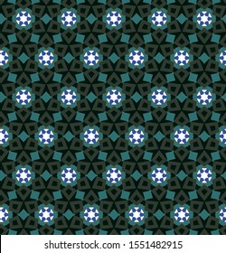 Abstract background texture in geometric ornamental style. Seamless design.