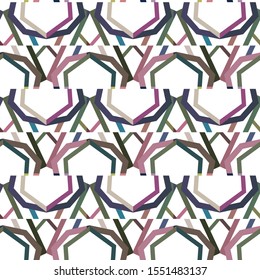 Abstract background texture in geometric ornamental style. Seamless design.