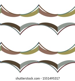 Abstract background texture in geometric ornamental style. Seamless design.