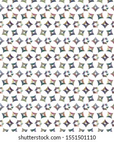 Abstract background texture in geometric ornamental style. Seamless design.
