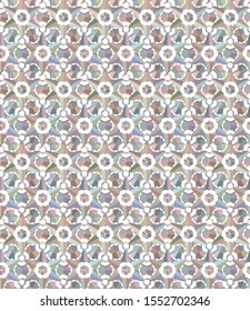 Abstract background texture in geometric ornamental style. Seamless design.