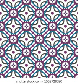 Abstract background texture in geometric ornamental style. Seamless design.