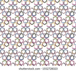 Abstract background texture in geometric ornamental style. Seamless design.