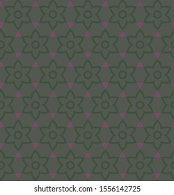 Abstract background texture in geometric ornamental style. Seamless design.