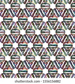 Abstract background texture in geometric ornamental style. Seamless design.