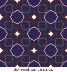 Abstract background texture in geometric ornamental style. Seamless design.