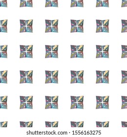 Abstract background texture in geometric ornamental style. Seamless design.