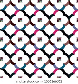 Abstract background texture in geometric ornamental style. Seamless design.