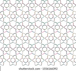 Abstract background texture in geometric ornamental style. Seamless design.