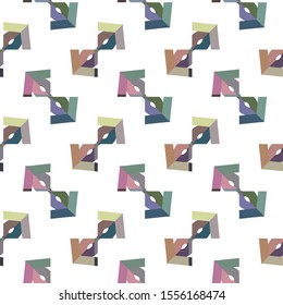 Abstract background texture in geometric ornamental style. Seamless design.