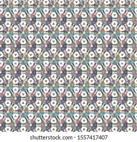 Abstract background texture in geometric ornamental style. Seamless design.