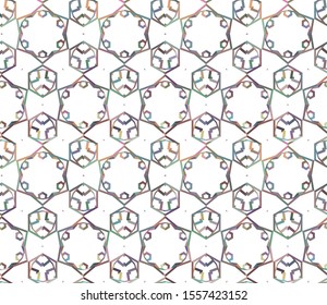 Abstract background texture in geometric ornamental style. Seamless design.