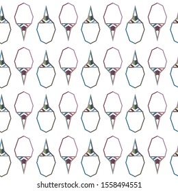 Abstract background texture in geometric ornamental style. Seamless design.