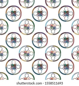 Abstract background texture in geometric ornamental style. Seamless design.