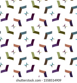 Abstract background texture in geometric ornamental style. Seamless design.