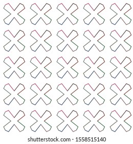 Abstract background texture in geometric ornamental style. Seamless design.