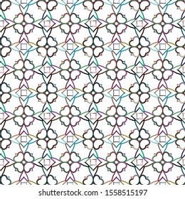 Abstract background texture in geometric ornamental style. Seamless design.