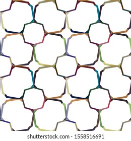 Abstract background texture in geometric ornamental style. Seamless design.