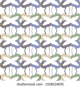 Abstract background texture in geometric ornamental style. Seamless design.