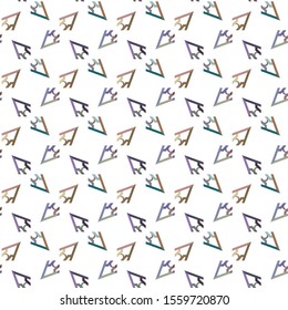 Abstract background texture in geometric ornamental style. Seamless design.