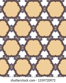 Abstract background texture in geometric ornamental style. Seamless design.