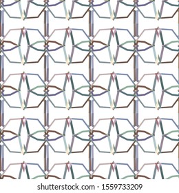 Abstract background texture in geometric ornamental style. Seamless design.