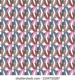 Abstract background texture in geometric ornamental style. Seamless design.