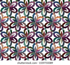 Abstract background texture in geometric ornamental style. Seamless design.
