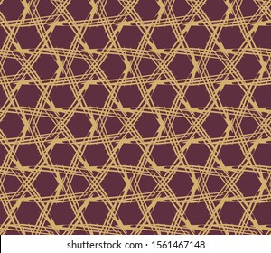 Abstract background texture in geometric ornamental style. Seamless design. Vector illustration.