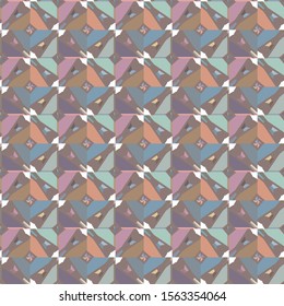 Abstract background texture in geometric ornamental style. Seamless design.