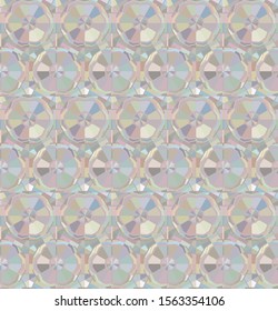 Abstract background texture in geometric ornamental style. Seamless design.
