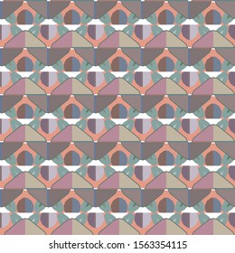 Abstract background texture in geometric ornamental style. Seamless design.