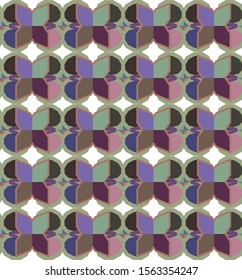 Abstract background texture in geometric ornamental style. Seamless design.