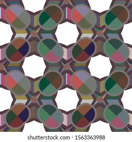 Abstract background texture in geometric ornamental style. Seamless design.