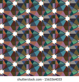 Abstract background texture in geometric ornamental style. Seamless design.