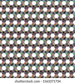 Abstract background texture in geometric ornamental style. Seamless design.