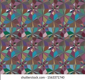 Abstract background texture in geometric ornamental style. Seamless design.