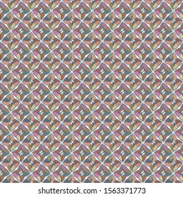 Abstract background texture in geometric ornamental style. Seamless design.