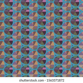 Abstract background texture in geometric ornamental style. Seamless design.