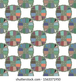 Abstract background texture in geometric ornamental style. Seamless design.