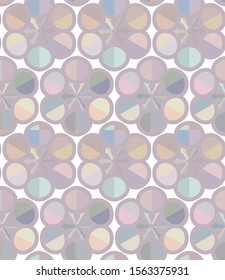 Abstract background texture in geometric ornamental style. Seamless design.