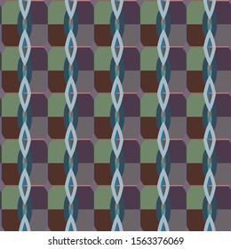 Abstract background texture in geometric ornamental style. Seamless design.