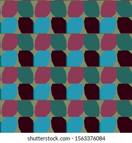 Abstract background texture in geometric ornamental style. Seamless design.