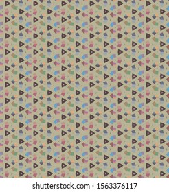 Abstract background texture in geometric ornamental style. Seamless design.