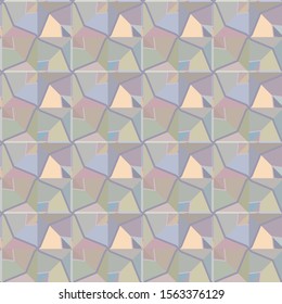Abstract background texture in geometric ornamental style. Seamless design.