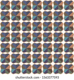 Abstract background texture in geometric ornamental style. Seamless design.