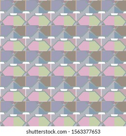 Abstract background texture in geometric ornamental style. Seamless design.
