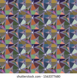Abstract background texture in geometric ornamental style. Seamless design.