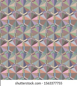 Abstract background texture in geometric ornamental style. Seamless design.
